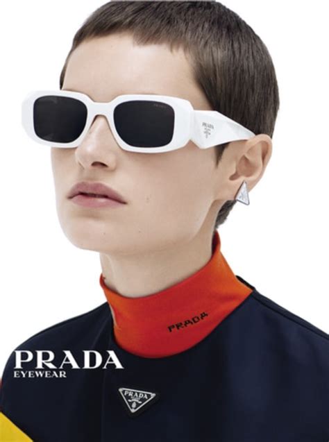 prada lentes blancos|lentes prada de mujer.